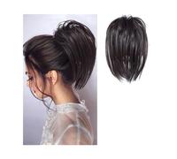 Chignon de cheveux Chignon en désordre morceau de cheveux pince à griffes Extensions de chignons de cheveux en désordre ébouriffé chignon ondulé cheveux bouclés pièces for femmes pince à griffes queue