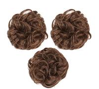 Chignon de Cheveux Chignon synthétique chignon désordonné chignon beignet chignon bouclé avec élastique élastique extensions de queue de cheval chignon for femmes Chignon(M4-30)