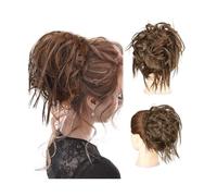 Chignon de cheveux Chignon synthétique en désordre for femmes, Extension de chouchous, postiche bouclée, ondulée, chignon ébouriffé Pièces de chignon pour femmes(M2-30)