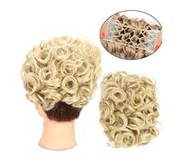 Chignon de cheveux Chignon synthétique femmes accessoire de cheveux Extensions de queue de cheval boucles chignon désordonné chignon cordon peigne à cheveux chignon Pièce de chignon(Q1 M24-613)