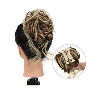 Chignon de cheveux Extensions de chignon ébouriffées for un usage quotidien, postiche en désordre for femme, postiche à clipser, postiche synthétique ondulée bouclée, super longue Pièces de chignon po