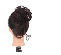 Chignon de cheveux Extensions de chignon ébouriffées for un usage quotidien, postiche en désordre for femme, postiche à clipser, postiche synthétique ondulée bouclée, super longue Pièces de chignon po