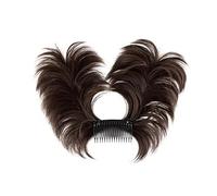 Chignon de cheveux Pince à cheveux en désordre, postiche à pince facile à utiliser, coiffures polyvalentes, perruque moelleuse for cheveux fins ou épais Pièces de chignon pour femmes(Color:Dark Brown)