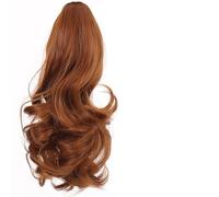 Chignon de cheveux Synthétique Onde Courte Grande Griffe Clip Queue De Cheval Extension De Cheveux Perruque Cheveux Chignon Queue De Cheval Dames Cheveux Accessoires Pièce de chignon(SW184-30)