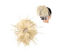 Chignon Extensions de cheveux synthétiques Chignon bouclé en désordre élastique cheveux chouchous postiches Chignon synthétique beignet Updo postiches for femmes Postiches en chignon(Q17-613)