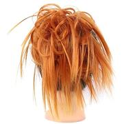 Chignon malpropre synthétique morceau de cheveux avec bande élastique queue cheval cravate Extensions femmes Extension perruque chignon Chignon Postiche Cheveux