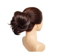 Chignon Postiche Cheveux 1 Pack Messy Bun Pieces Queue de Cheval Extensions de Cheveux Chignon Donut Synthétique avec Élastique Chignon Cheveux for Femmes Morceau de Cheveux Chignon Désordonné(Color:M