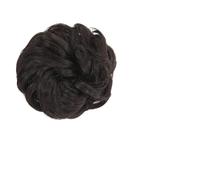 Chignon Postiche Cheveux Chignon synthétique bou t ondulé, 1 pièce, avec élastique enroulé autour des cheveux, queue de cheval, chignon beignet, accessoires for for femmes