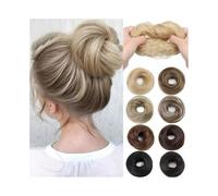 Chignon Postiche Cheveux Chignons synthétiques en désordre, chignons ébouriffés, postiches élégants avec bande élastique Extensions de Cheveux Chignon(4)