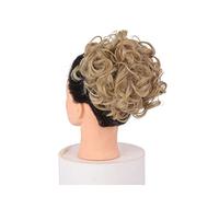 Chignon postiche court désordonné plat bouclé peignes à cheveux clip en queue de cheval chouchou chignon chignon extension synthétique chignon postiches plateau de cheveux queue de cheval morceau d
