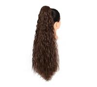 Chignon Postiche Décoiffé pour Femmes 24 "de long bouclés avec cordon bouffée queue de cheval extension cheveux synthétique pince à chignon for un usage quotidien des femmes(11)