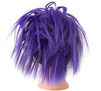 Chignon Postiche Décoiffé pour Femmes Chignon malpropre synthétique morceau de cheveux avec bande élastique queue cheval cravate Extensions femmes Extension perruque chignon(15)