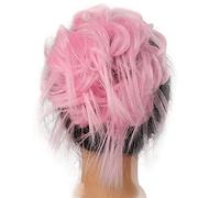 Chignon Postiche Décoiffé pour Femmes Chignon malpropre synthétique morceau de cheveux avec bande élastique queue cheval cravate Extensions femmes Extension perruque chignon(12)