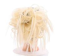 Chignon Postiche Décoiffé pour Femmes Chignon malpropre synthétique morceau de cheveux avec bande élastique queue cheval cravate Extensions femmes Extension perruque chignon(17)
