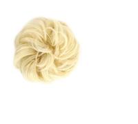 Chignon Postiche Décoiffé pour Femmes Chignon synthétique bou t ondulé, 1 pièce, avec élastique enroulé autour des cheveux, queue de cheval, chignon beignet, accessoires for for femmes(09)