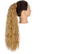 Chignon Postiche Décoiffé pour Femmes Ensemble de 1 perruque synthétique Messy Bun Curly Wavy Extensions queue cheval enveloppantes Accessoires for cheveux chignon for femmes(Q19-27)