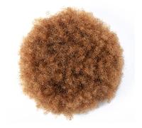 Chignon Postiche Décoiffé pour Femmes Shaggy Bouclés Queue De Cheval Extensions Cheveux Afro Avec Cordon Peigne Chignon Perruque Morceaux for Les Femmes Noires(B,6inch 50g)