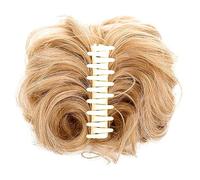 Chignon Postiche Décoiffé pour Femmes Synthétique Messy Bun Wavy Curly Ponytail Extensions de Cheveux Fancy Griffe Clip Perruque for Les Femmes(1pcs-04)