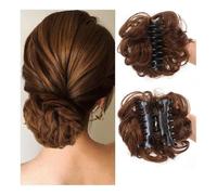Chignon pour cheveux Pince à chignon sécurisée for femme - Volumateur de chignon et accessoire de fête Fabricants de chignons pour cheveux(Brown)