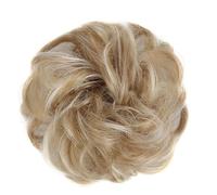 Chignon pour femme en forme de beignet - Chouchou pour femmes et filles - Postiche synthétique bouclé avec bande en caoutchouc - Extensions de cheveux en chignon désordonné (couleur : 105)