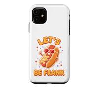 Chignon Saucisse Candide Personnage Witty Pun Design Coque pour iPhone 11