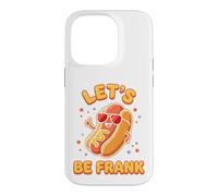 Chignon Saucisse Candide Personnage Witty Pun Design Coque pour iPhone 14 Pro