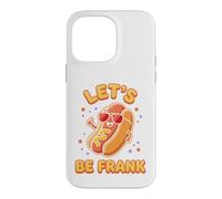 Chignon Saucisse Candide Personnage Witty Pun Design Coque pour iPhone 14 Pro Max