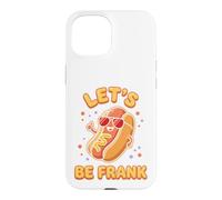 Chignon Saucisse Candide Personnage Witty Pun Design Coque pour iPhone 15