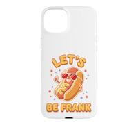 Chignon Saucisse Candide Personnage Witty Pun Design Coque pour iPhone 15 Plus