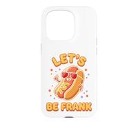 Chignon Saucisse Candide Personnage Witty Pun Design Coque pour iPhone 15 Pro