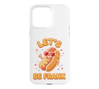 Chignon Saucisse Candide Personnage Witty Pun Design Coque pour iPhone 15 Pro Max