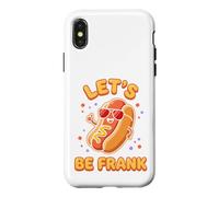 Chignon Saucisse Candide Personnage Witty Pun Design Coque pour iPhone X/XS