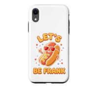 Chignon Saucisse Candide Personnage Witty Pun Design Coque pour iPhone XR
