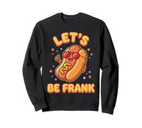 Chignon Saucisse Candide Personnage Witty Pun Design Sweatshirt