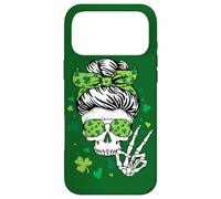 Chignon Squelette Fille Saint Paddy Saint Patrick Coque pour iPhone 17 Pro Max