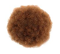 Chignon synthétique afro bouffant avec cordon de serrage pour queue de cheval - Extension de cheveux - Chignon court crépu et bouclé - Pour femme - Couleur : Q9 1BT30