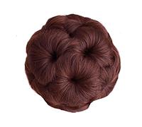 Chignon synthétique chignon beignet pince à cheveux haute température fibre queue de cheval perruque bouclé for femmes Chignon Postiche Cheveux