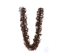 Chignons désordonnés Extensions de chignons en désordre 80 cm de long synthétique ébouriffé moelleux chignon enveloppant autour de chouchous bricolage bouclé long chignon postiche bande de cheveu