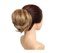 Chignons pour Femmes 1 Pack Messy Bun Pieces Queue de Cheval Extensions Cheveux Chignon Donut Synthétique avec Élastique for Femmes