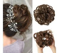 Chignons pour Femmes 1 paquet d'extensions de cheveux en chignon synthétique perruque frisée désordonnée beignet avec élastique caoutchouc for les femmes
