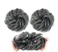 Chignons pour Femmes Chignon synthétique chignon désordonné beignet bouclé avec élastique extensions de queue cheval for femmes