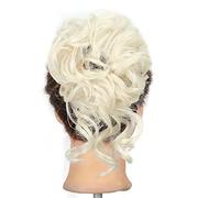 Chignons pour Femmes Chignon synthétique chignon queue de cheval Extensions cheveux boucles blondes désordonnées avec élastique perruque for femmes