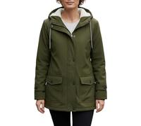chiguomaoyi Femmes en plein air imperméable vestes Softshell veste à capuchon Windbreak imperméable pour l'automne hiver