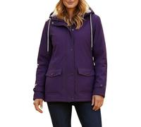 chiguomaoyi Femmes en plein air imperméable vestes Softshell veste à capuchon Windbreak imperméable pour l'automne hiver
