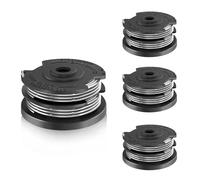 CHIHOLEN 4 Pièces Bobine Fil Coupe Bordure Compatible avec F016800351,Bobine de Remplacement Convient pour Bosch Art 24/27/30/24+/27+/30+/30-36 LI,AdvancedGrassCut36,Ø1,65mm-6,1m(4 Bobine)