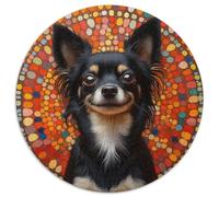 Chihuahua 1000 Piece Jigsaw Puzzle for Adults Challenging Game Stress Relief Puzzle Exercise The Memory of The Brain for Men, Women, Elders, Seniors 1000pcs (67.5x67.5cm)