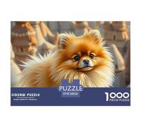 Chihuahua 1000 Pièces Puzzles pour Adultes Et Enfants Animal de Compagnie Chien Défi Jouets Activité Familiale Parfaite Détente Collection 38x26cm/1000pcs