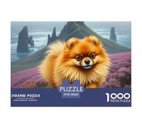 Chihuahua 1000 Pièces Puzzles pour Adultes sur Le Thème De Animal de Compagnie Chien Défi Jouets Parfait Les Jeu Relaxant 38x26cm/1000pcs