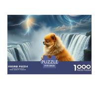 Chihuahua 1000 Pièces Puzzles pour Adultes sur Le Thème De Animal de Compagnie Chien Défi Jouets Parfait Les Jeu Relaxant 38x26cm/1000pcs