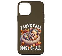Chihuahua Accessories I Love Fall Most of All Fall Puppy Coque pour iPhone 12 Mini